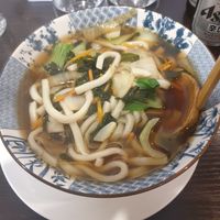 Classic udon at Kampai in Versailles