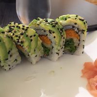Vegan roll was delicious! at Kampai in Versailles