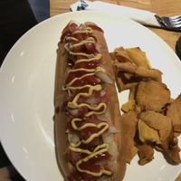 Hot dog  at Happy Buddha - Pop-Up in Shanghai