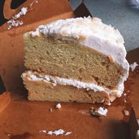 Coconut and rum cake at Happy Buddha - Pop-Up in Shanghai