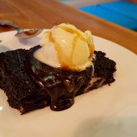Chocolate brownie  at Happy Buddha - Pop-Up in Shanghai