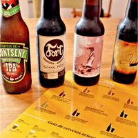 Love Mostassa´s local craft beer guide.  at Mostassa in Barcelona
