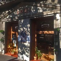 Sunset @ Mostassa´s crazy temple looking facade. at Mostassa in Barcelona