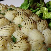 Vegan Shepherd's Pie at Pettirosso in Seattle