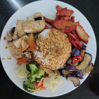 Buffet 11rm at Blue Boy Vegetarian Food Centre in Kuala Lumpur