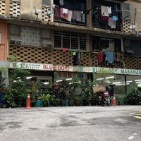 Located in back street, behind Citizen M hotel  at Blue Boy Vegetarian Food Centre in Kuala Lumpur