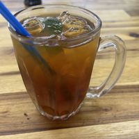 Iced Lemon Tea  at Blue Boy Vegetarian Food Centre in Kuala Lumpur