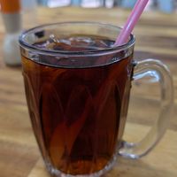 Tea at Blue Boy Vegetarian Food Centre in Kuala Lumpur