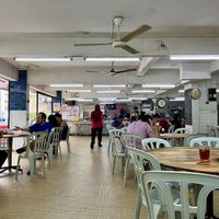 Interior at Blue Boy Vegetarian Food Centre in Kuala Lumpur