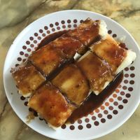 Spring rolls - less than £1 at Blue Boy Vegetarian Food Centre in Kuala Lumpur