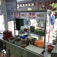 Nasi Lemak at Blue Boy Vegetarian Food Centre in Kuala Lumpur