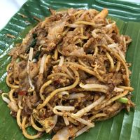 Mix kway Teow and mee! at Blue Boy Vegetarian Food Centre in Kuala Lumpur