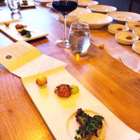 One of the starter snacks at Farm Spirit - Pop Up in Portland