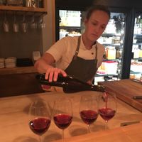 Wine pairing - totally worth it at Farm Spirit - Pop Up in Portland