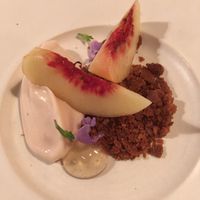 One of two dessert courses at Farm Spirit - Pop Up in Portland
