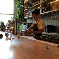 the bar where you sit at Farm Spirit - Pop Up in Portland