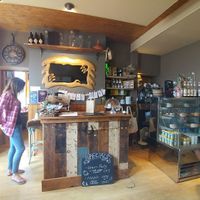 Inside at The Green HeART Cafe  in Newquay