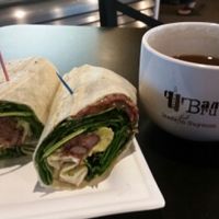 Breakfast wrap at Urban Bru Kitchen in Guymon