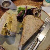 'Chicken' sandwich at Sala Cafe & Bar in Colchester