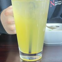 Passion fruit lemonade  at Zhu's Vegan Kitchen in Arlington