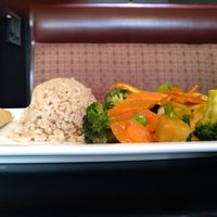 Malaysian curry at Zhu's Vegan Kitchen in Arlington