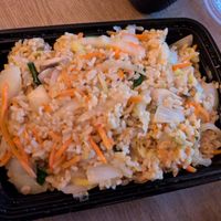 Veggie fried rice at Zhu's Vegan Kitchen in Arlington