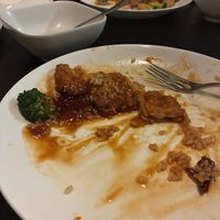 General Tso’s broccoli and seitan  at Zhu's Vegan Kitchen in Arlington