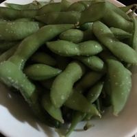 Edamame at Zhu's Vegan Kitchen in Arlington