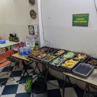 Veg buffet served daily 11:00am - 2:00pm at Tu Hao in Hanoi