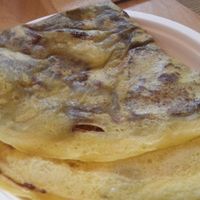 Chocolate pancake at Radicetonda - Piazza Buozzi in Milan