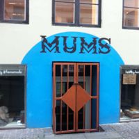 Front entrance at Mums Deli in Copenhagen