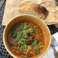 Vegan stew   at Mums Deli in Copenhagen