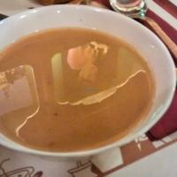 Gazpacho at Veg World India in Barcelona