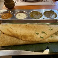 Dosa  at Veg World India in Barcelona