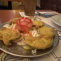 Berenjena frita  at Veg World India in Barcelona
