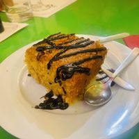 Carrot cake  at Veg World India in Barcelona