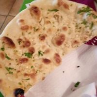 An Indian Pita :-) at Veg World India in Barcelona