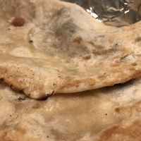 Vegan cheese naan  at Veg World India in Barcelona