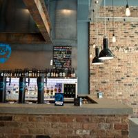 The bar at BrewDog in Manchester