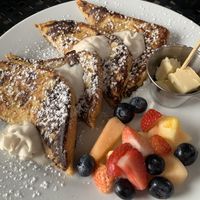 Vegan french toast  at Firefly in Charlottesville