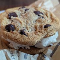 Cookie and Ice Cream sandwich at Firefly in Charlottesville
