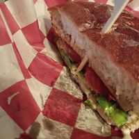 Black & Bleu Tofu Sandwich at Firefly in Charlottesville