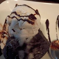 Vegan Brownie Sundae at Firefly in Charlottesville