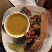 Seitan po’ boy at Firefly in Charlottesville