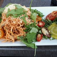 raw pasta  at Open New Doors in Gothenburg