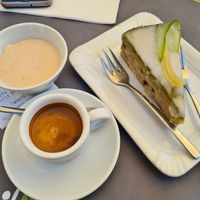 cake that we ordered in the end! Yamy and very very sweet at 100% Bio in Rome