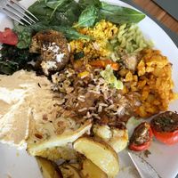 Not the most beautiful picture but tasted amazing   at 100% Bio in Rome