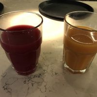 Fresh juice  at 100% Bio in Rome