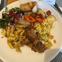 Buffet selection  at 100% Bio in Rome