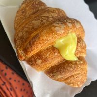 Lemon croissant  at 100% Bio in Rome